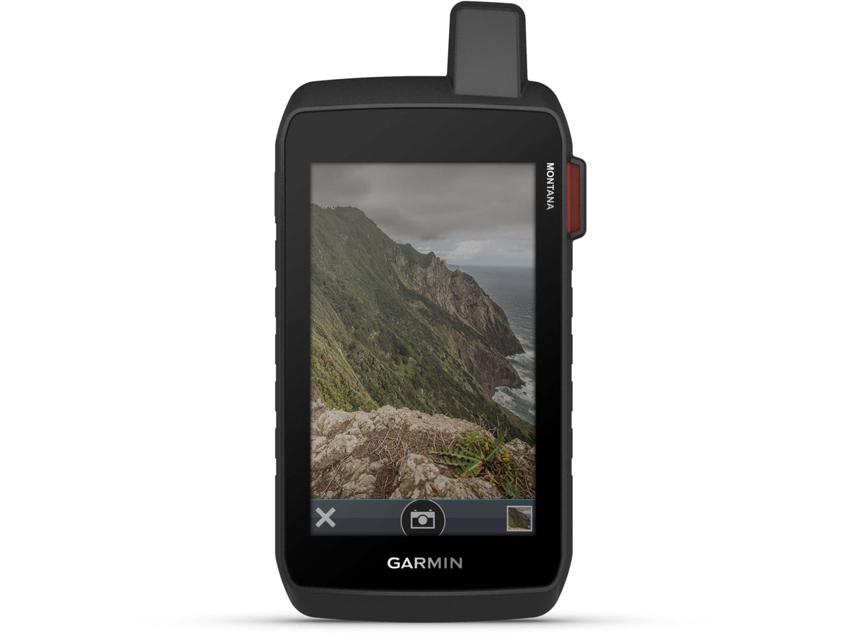 Garmin Montana 760i Rugged GPS Handheld Navigator w/Built-in InReach Technology/8Mp Camera Black 010-02964-10