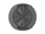 Garmin Quarter-Turn to Friction Flange Mount Adapter Black 010-12494-00