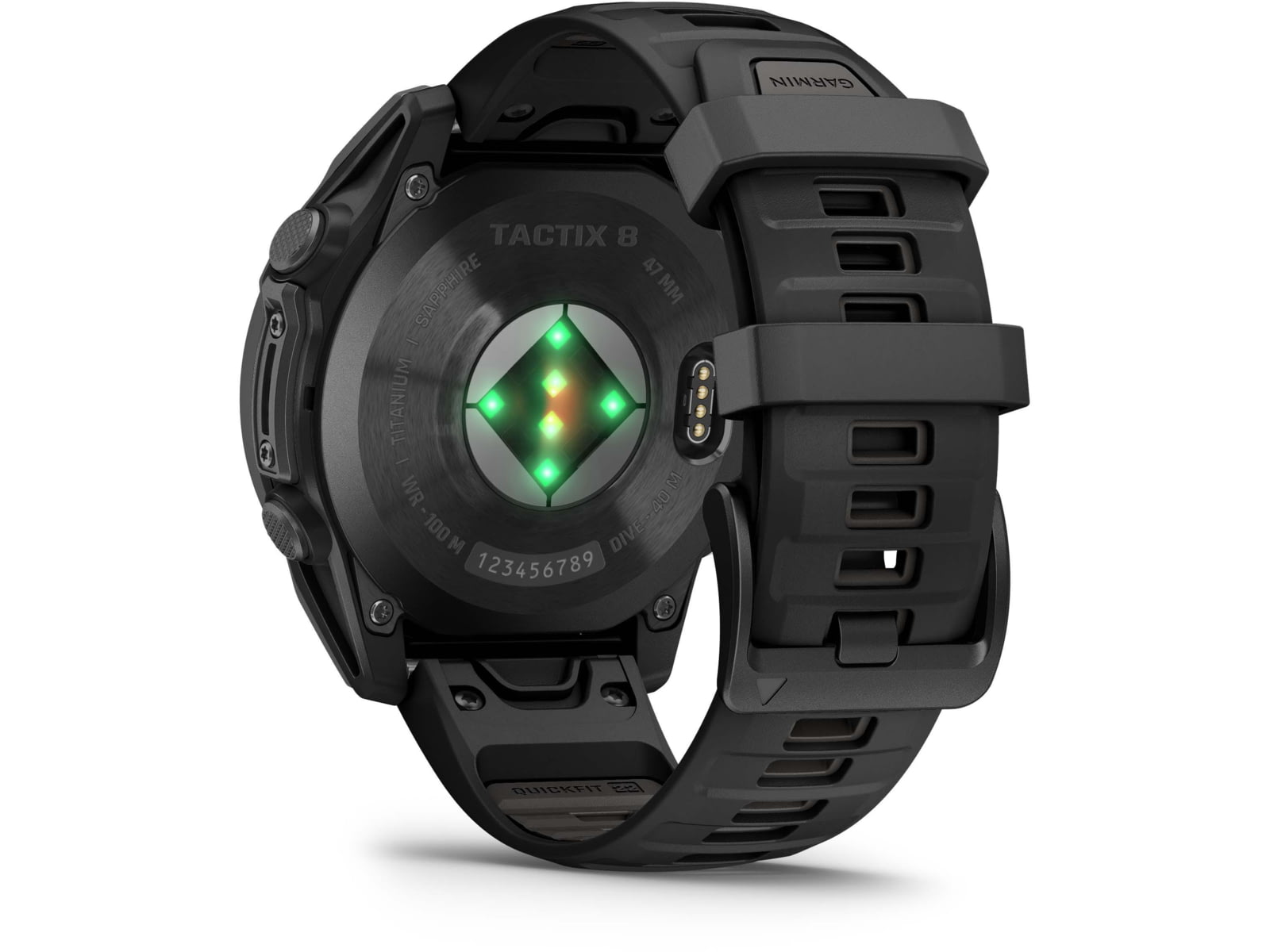 Garmin Tactix 8 Premium Tactical GPS Watch - AMOLED 47mm Black