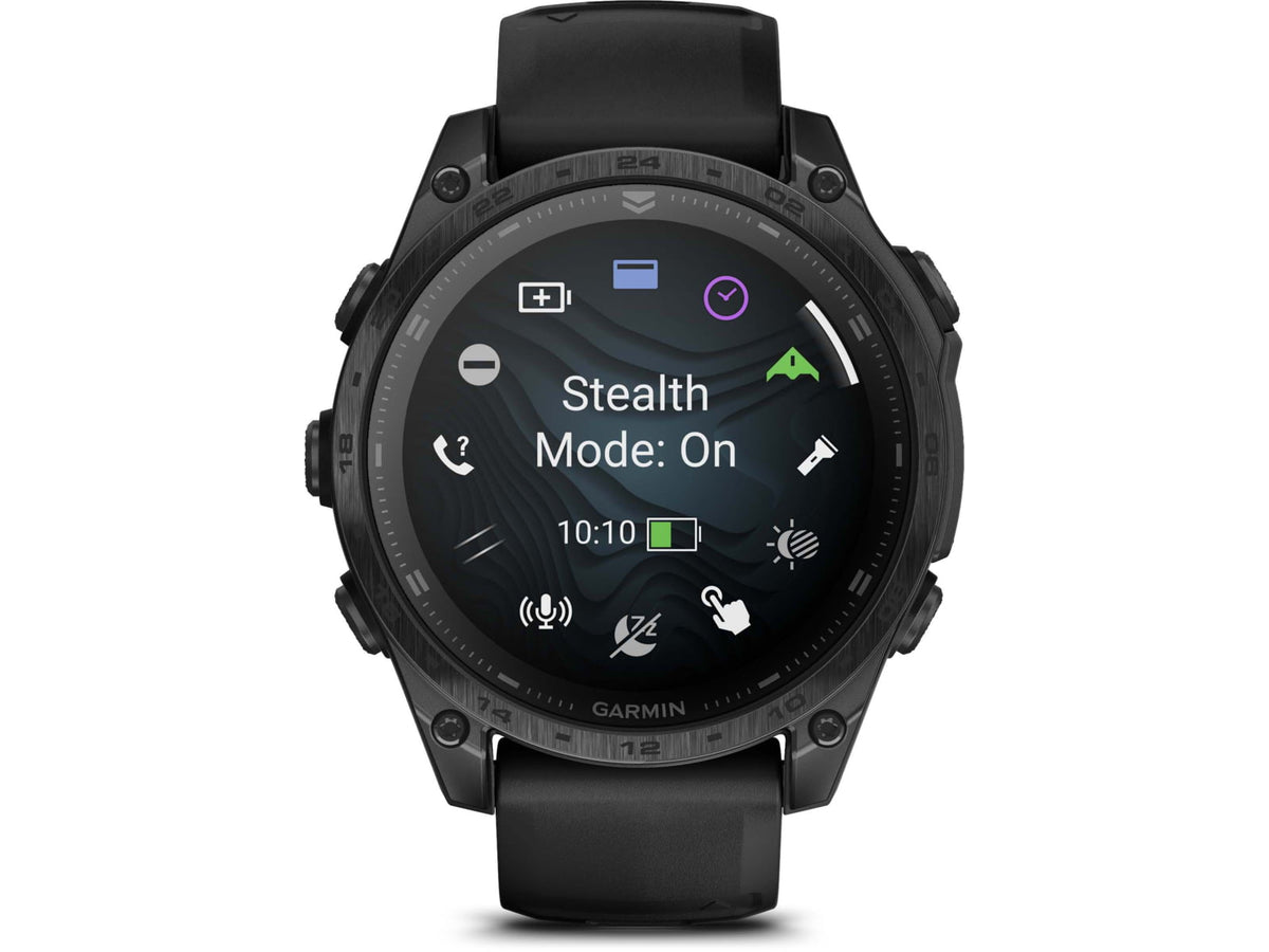 Garmin Tactix 8 Premium Tactical GPS Watch - AMOLED 47mm Black