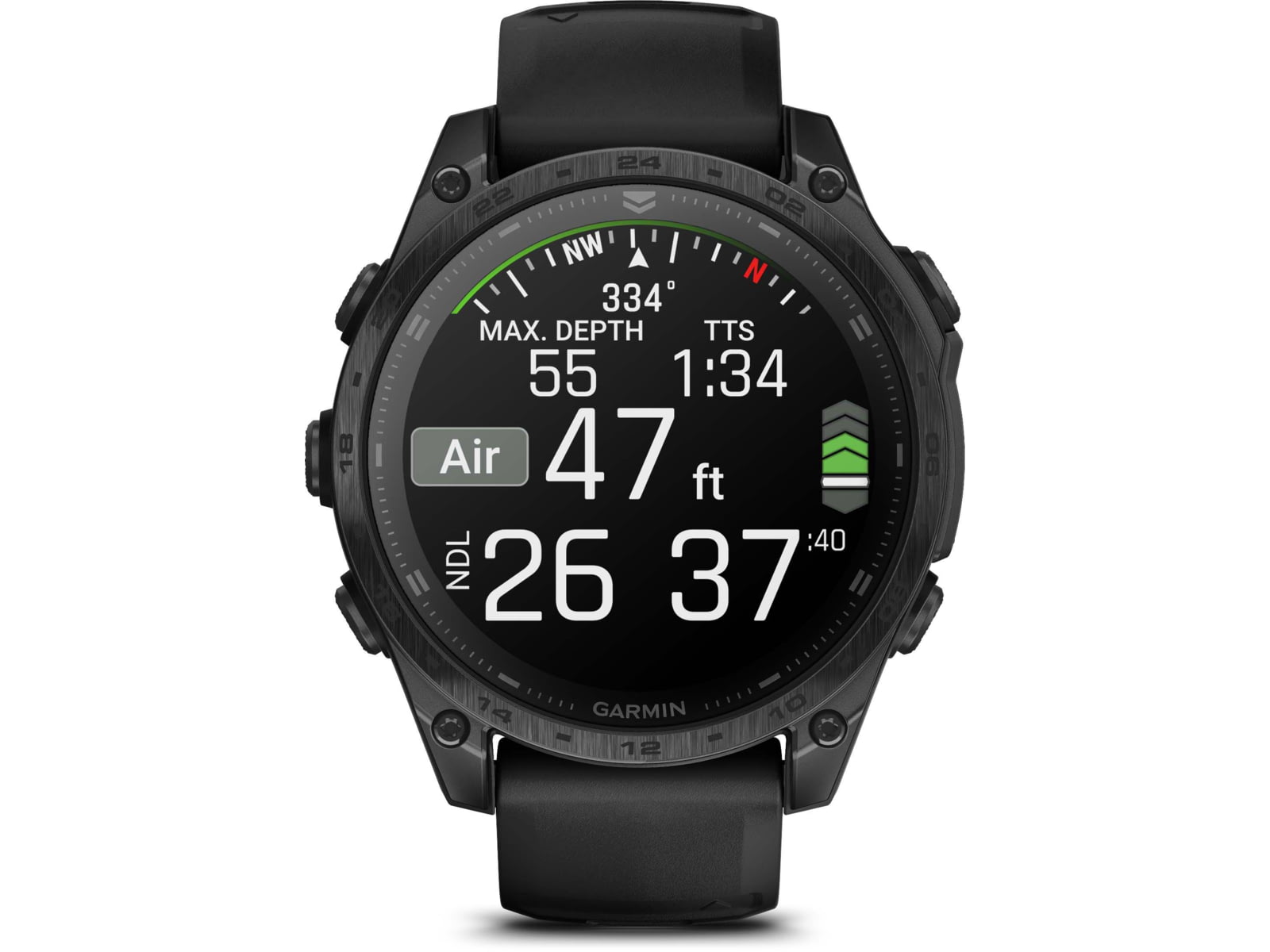 Garmin Tactix 8 Premium Tactical GPS Watch - AMOLED 47mm Black