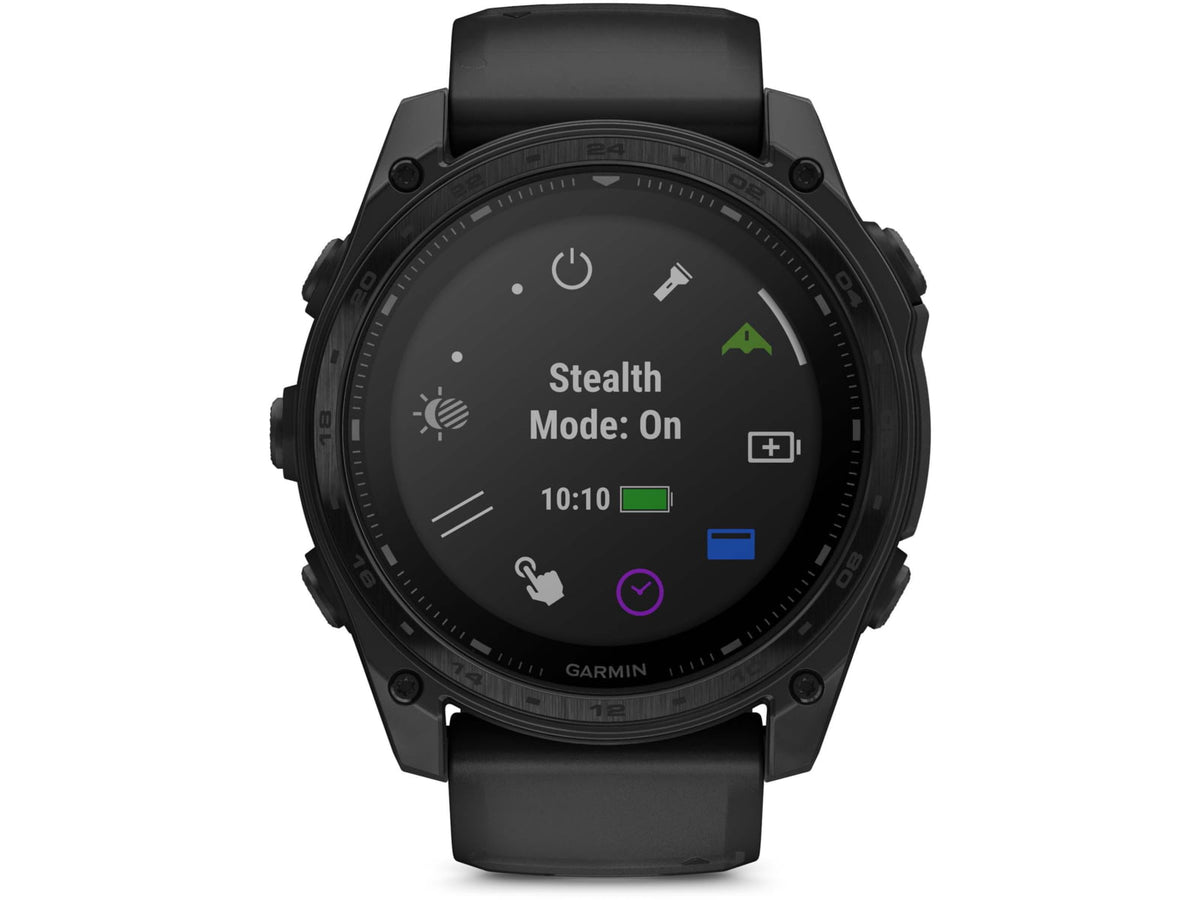 Garmin Tactix 8 Premium Tactical GPS Watch - Solar 51mm Black