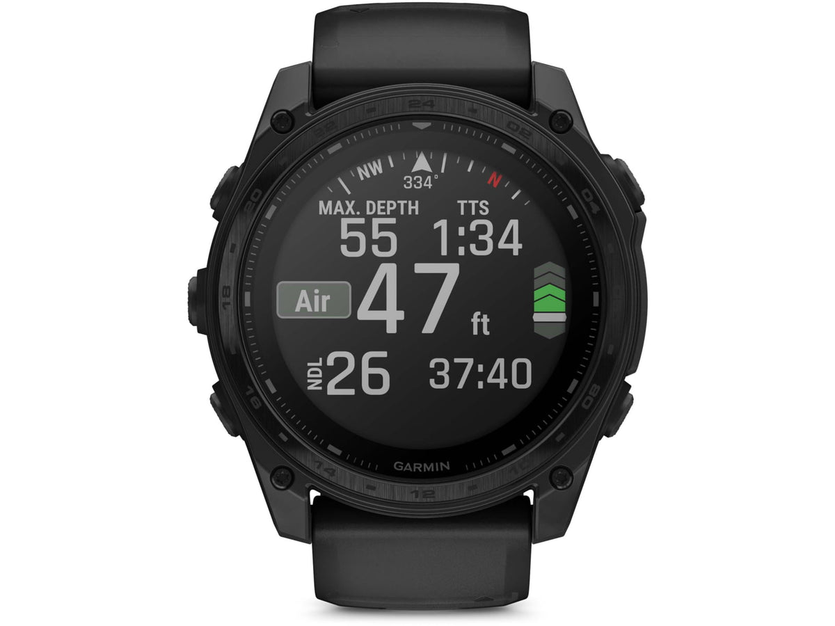 Garmin Tactix 8 Premium Tactical GPS Watch - Solar 51mm Black