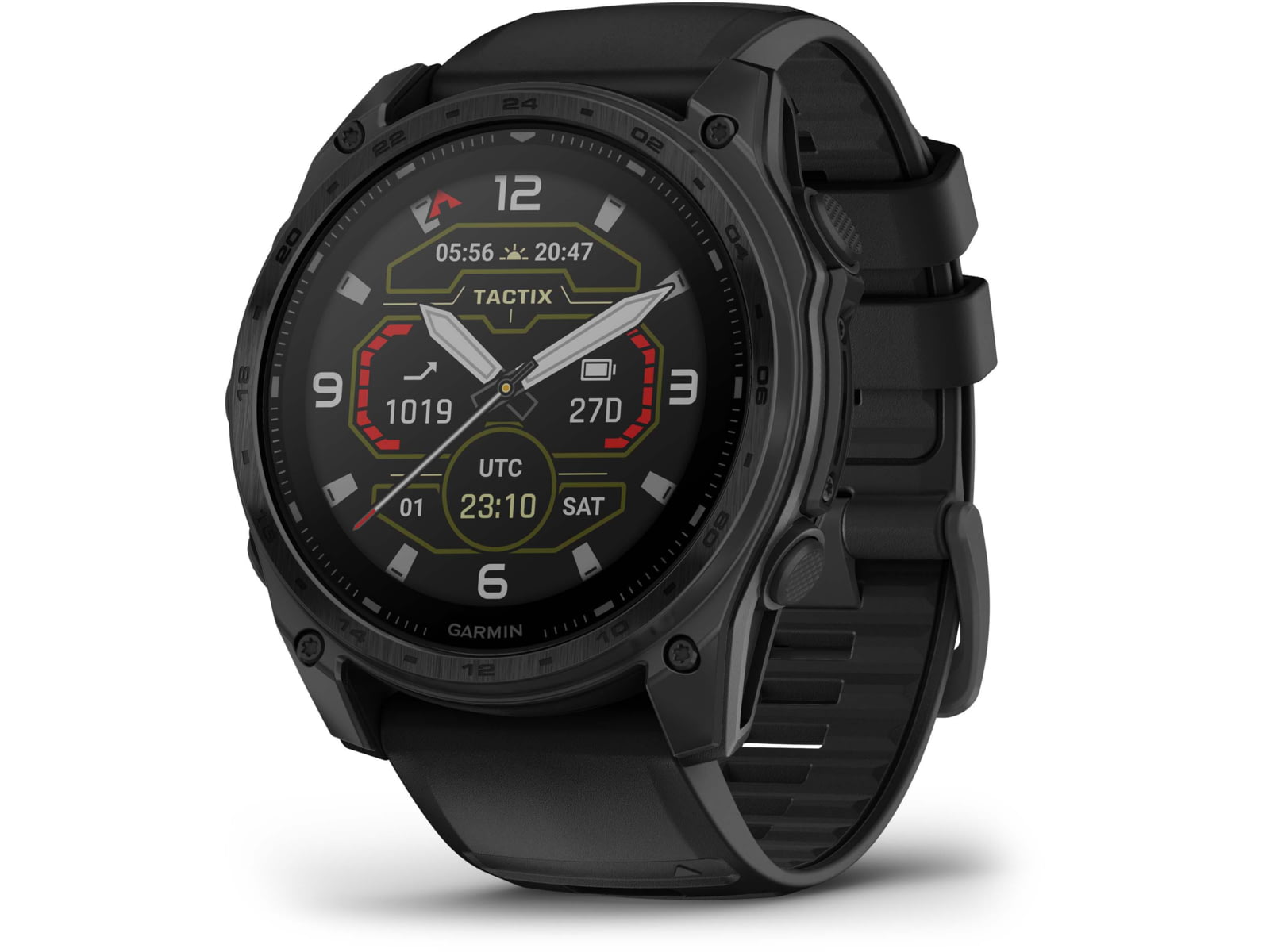 Garmin Tactix 8 Premium Tactical GPS Watch - Solar 51mm Black