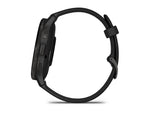 Garmin Venu 3 Watch Slate Stainless Steel Bezel w/ Black Case and Silicone Band