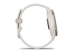 Garmin Vivoactive 5 Watch Cream Gold Aluminum Bezel w/ Ivory Case and Silicone Band