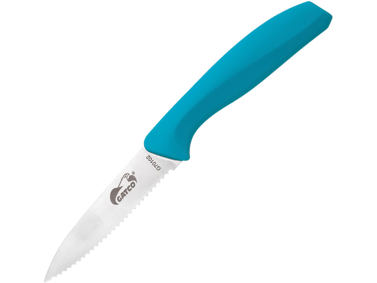 Gatco Sharpeners Classic Paring Knife Teal GTC70102