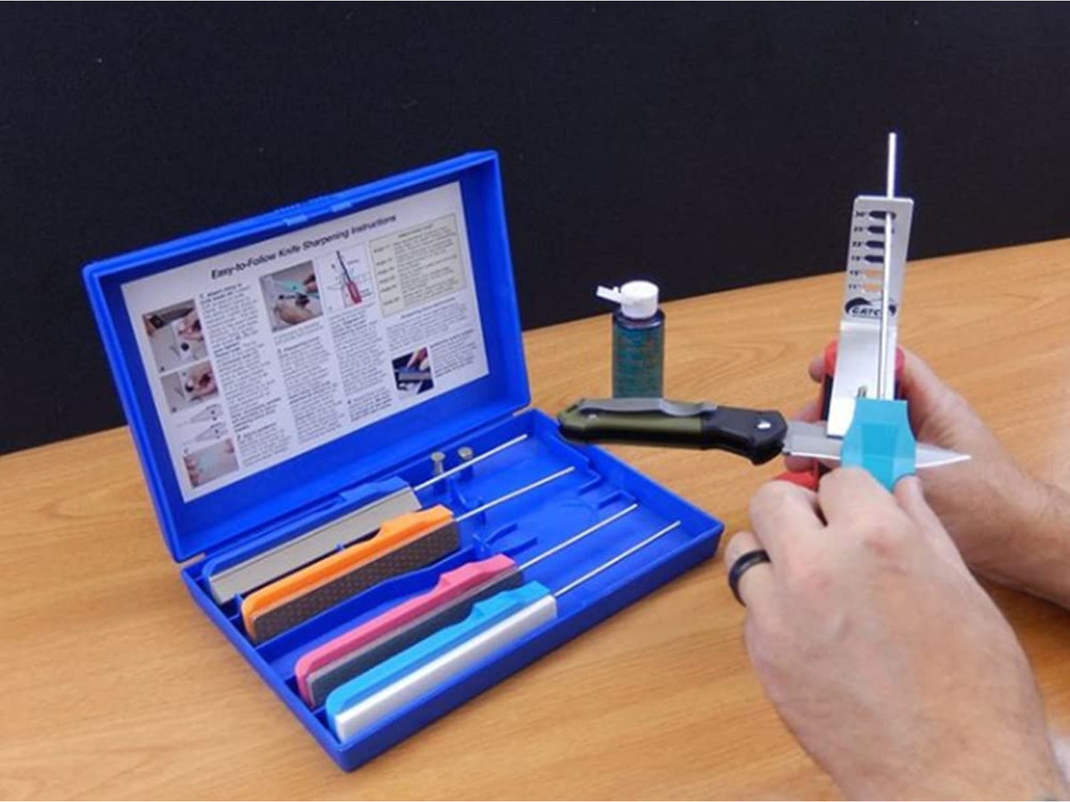 Gatco Sharpeners Edgemate 5 Stone Knife Sharpening System Medium 10005