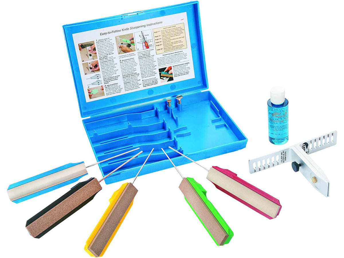 Gatco Sharpeners Edgemate 5 Stone Knife Sharpening System Medium 10005