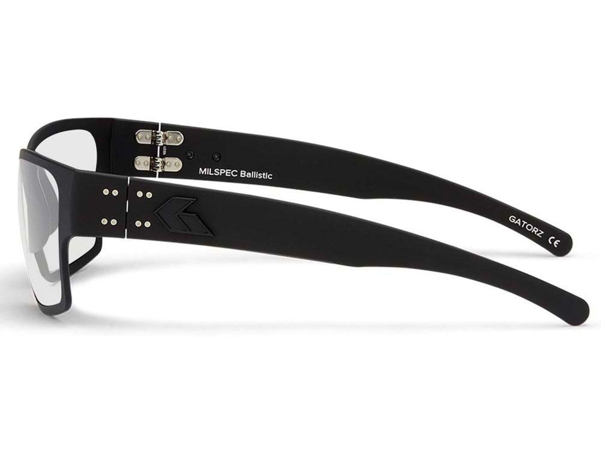 Gatorz Delta Milspec Ballistic Glasses Blackout Frame