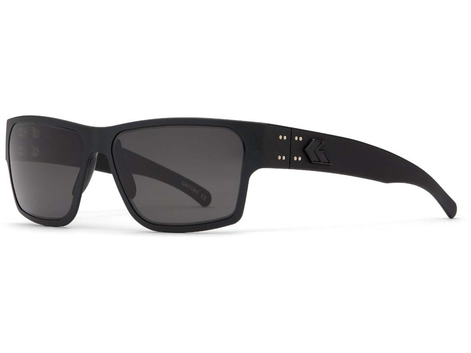 Gatorz Delta Sunglasses Matte Black Frame Smoked Lens