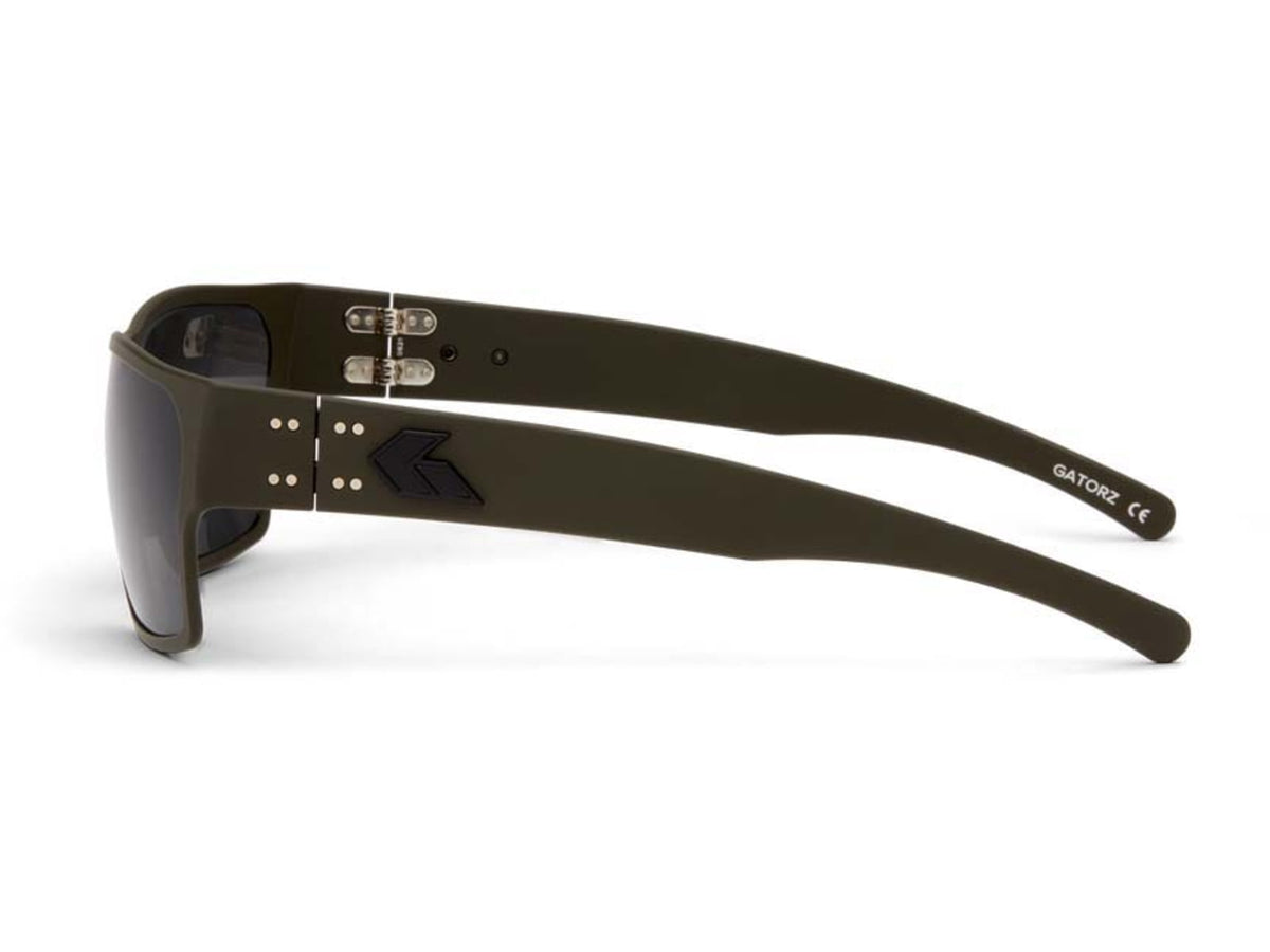 Gatorz Delta Sunglasses Matte Black Frame Smoked Lens