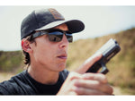 Gatorz Delta Sunglasses Matte Black Frame Smoked Lens