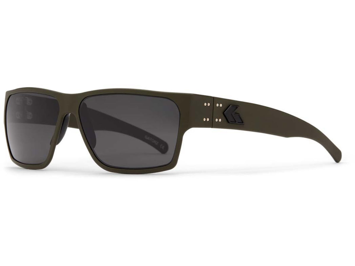 Gatorz Delta Sunglasses Matte Black Frame Smoked Lens
