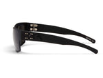 Gatorz Delta Sunglasses Matte Black Frame Smoked Lens