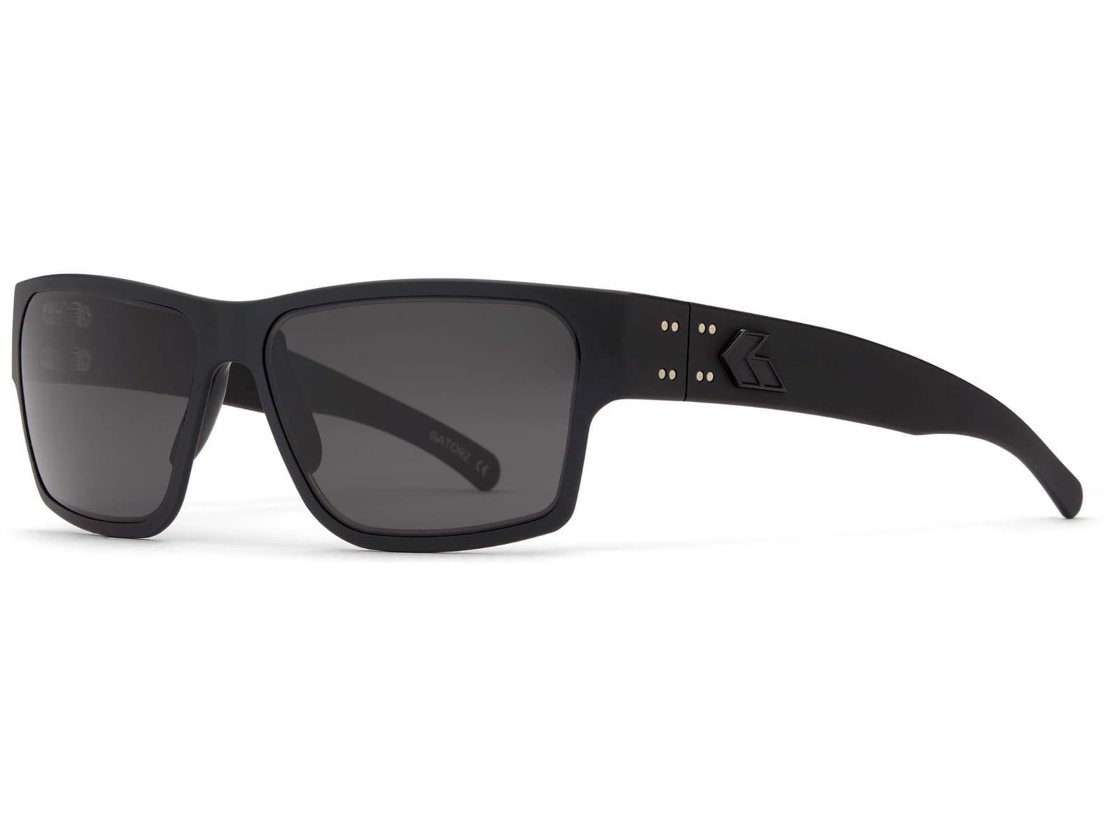 Gatorz Delta Sunglasses Matte Black Frame Smoked Lens