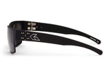 Gatorz Delta Sunglasses Matte Black Frame Smoked Lens