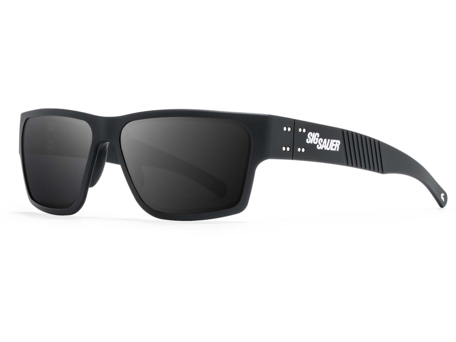 Gatorz Sig Sauer Delta Smoke Polarized Sunglasses Black Medium
