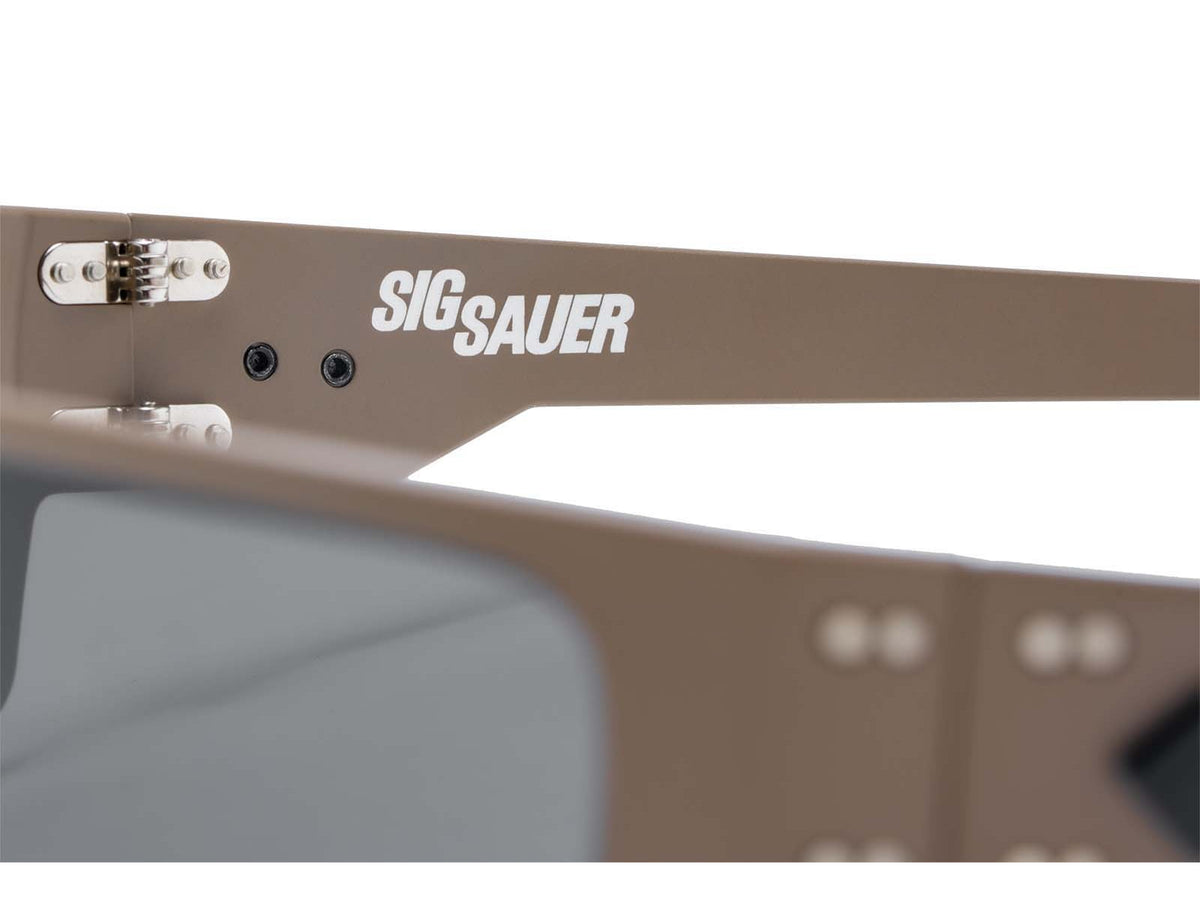 Gatorz Sig Sauer Warhawk Sunglasses Brown Medium
