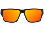 Gatorz Kershaw Delta Sunglasses Black Frame Sunburst Lense Black Medium 841235128226
