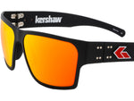 Gatorz Kershaw Delta Sunglasses Black Frame Sunburst Lense Black Medium 841235128226