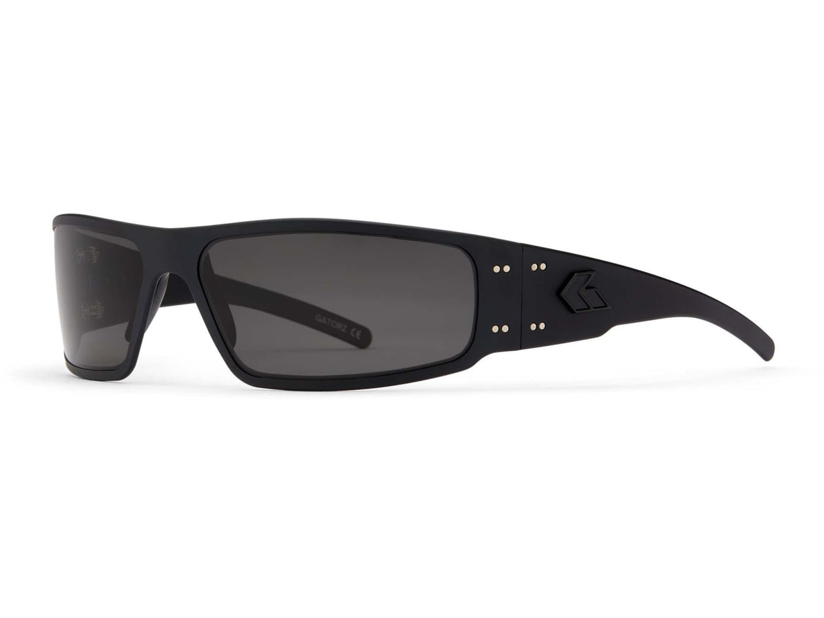 Gatorz Mag Sunglasses Black Frame Gray Lens