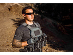 Gatorz Mag Sunglasses Black Frame Gray Lens