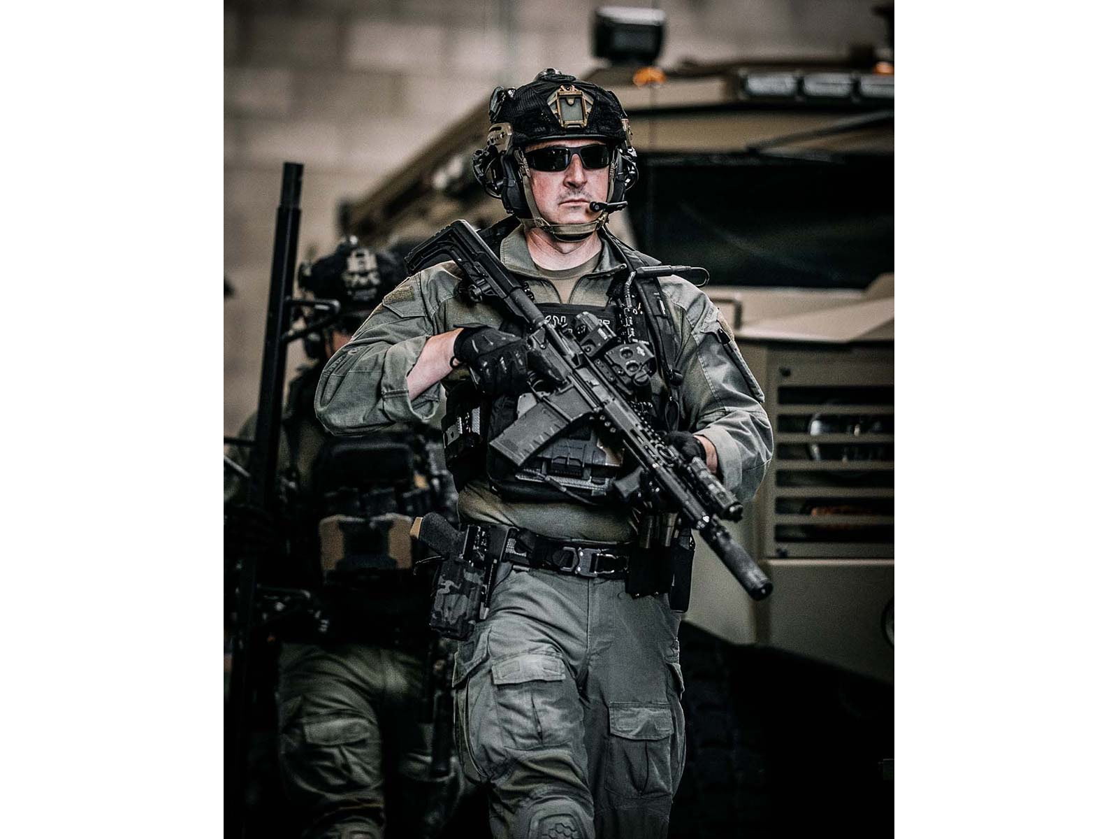 Gatorz Mag Sunglasses Black Frame Gray Lens