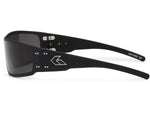 Gatorz Mag Sunglasses Black Frame Gray Lens