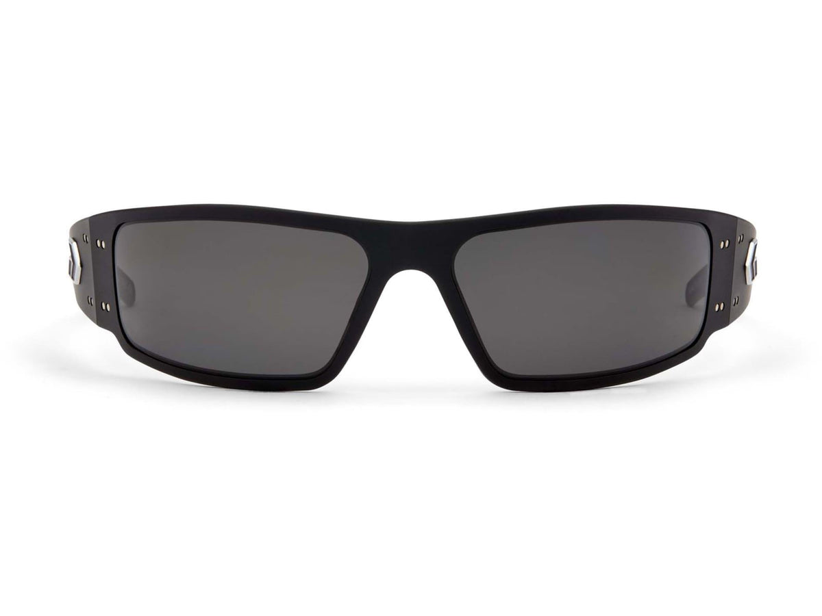 Gatorz Mag Sunglasses Black Frame Gray Lens