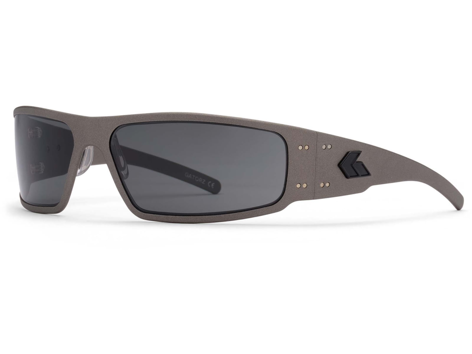Gatorz Mag Sunglasses Black Frame Gray Lens