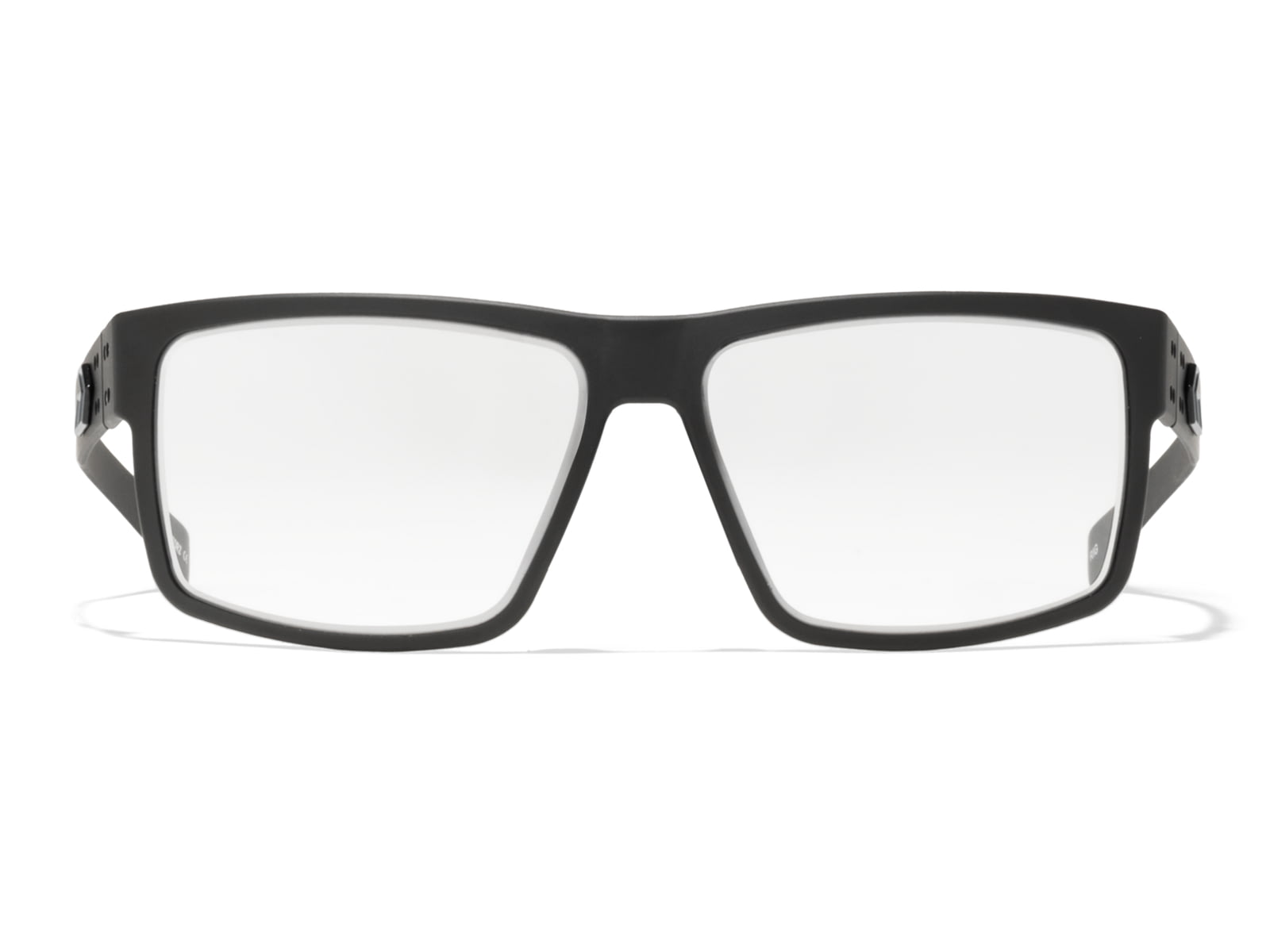 Gatorz Rig Sunglasses Black Frame with Black Logo MilSpec Ballistic Anti-Fog Photochromic Clear Lenses