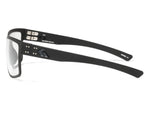 Gatorz Rig Sunglasses Black Frame with Black Logo MilSpec Ballistic Anti-Fog Photochromic Clear Lenses