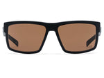 Gatorz Rig Vortex Sunglasses Black Frame Brown High Contrast MilSpec Ballistic Optimized Polarized Lens with Anti-Reflective Coating Black/Brown Large