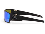 Gatorz Specter Sunglasses Cerakote Blackout Frame Smoke Polarized