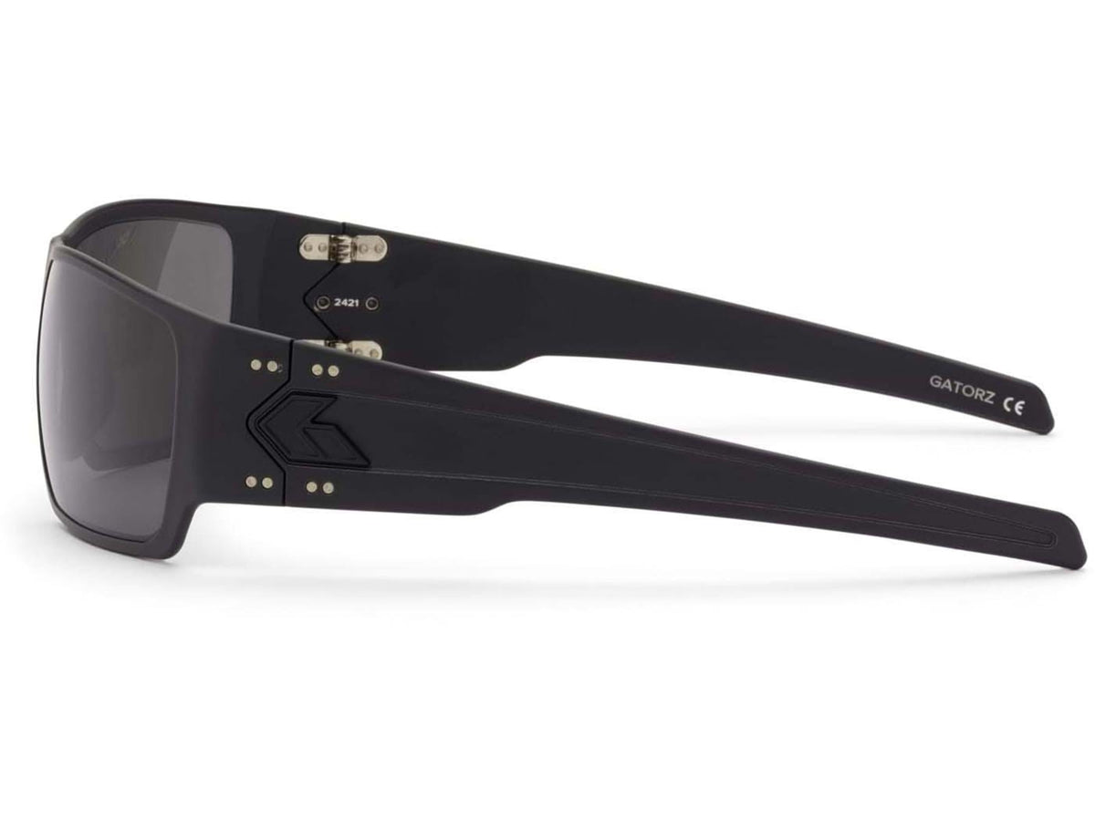 Gatorz Specter Sunglasses Cerakote Blackout Frame Smoke Polarized