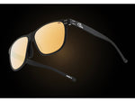 Gatorz Wraith Sunglasses Black Engraved Logo Smoke