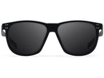 Gatorz Wraith Sunglasses Black Engraved Logo Smoke