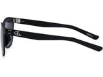 Gatorz Wraith Sunglasses Black Engraved Logo Smoke