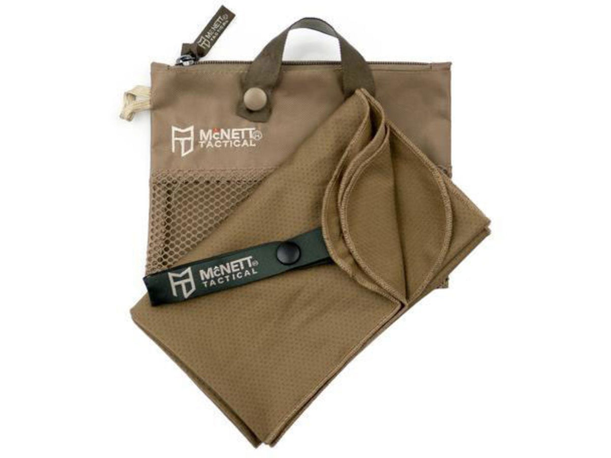 Gear Aid Tactical Microfiber Cooling Towel 15x36in Coyote 44700