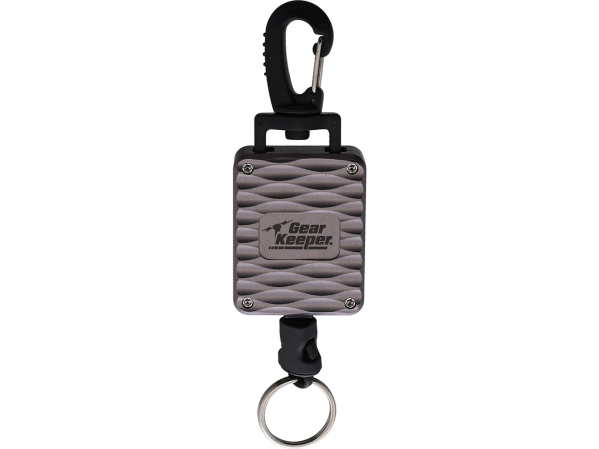 Gear Keeper Aluminum High Force Retractor Gray RT4A-0044-G