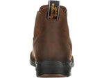 Georgia Boot Athens Chelsea Waterproof 5 inch Work Boot - Men's Dark Brown