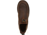 Georgia Boot Athens Chelsea Waterproof 5 inch Work Boot - Men's Dark Brown
