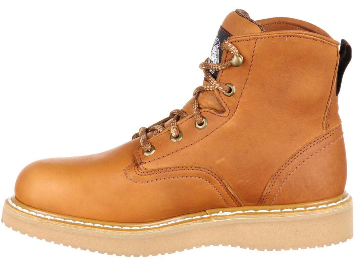 Georgia Boot Wedge Steel Toe 6in Work Boot - Men's