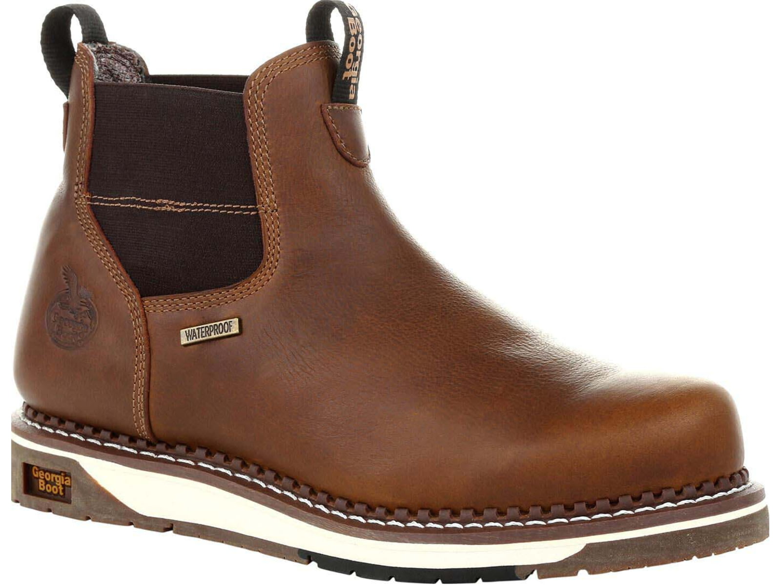 Georgia Boot Wedge Waterproof Chelsea Work Boot - Men's