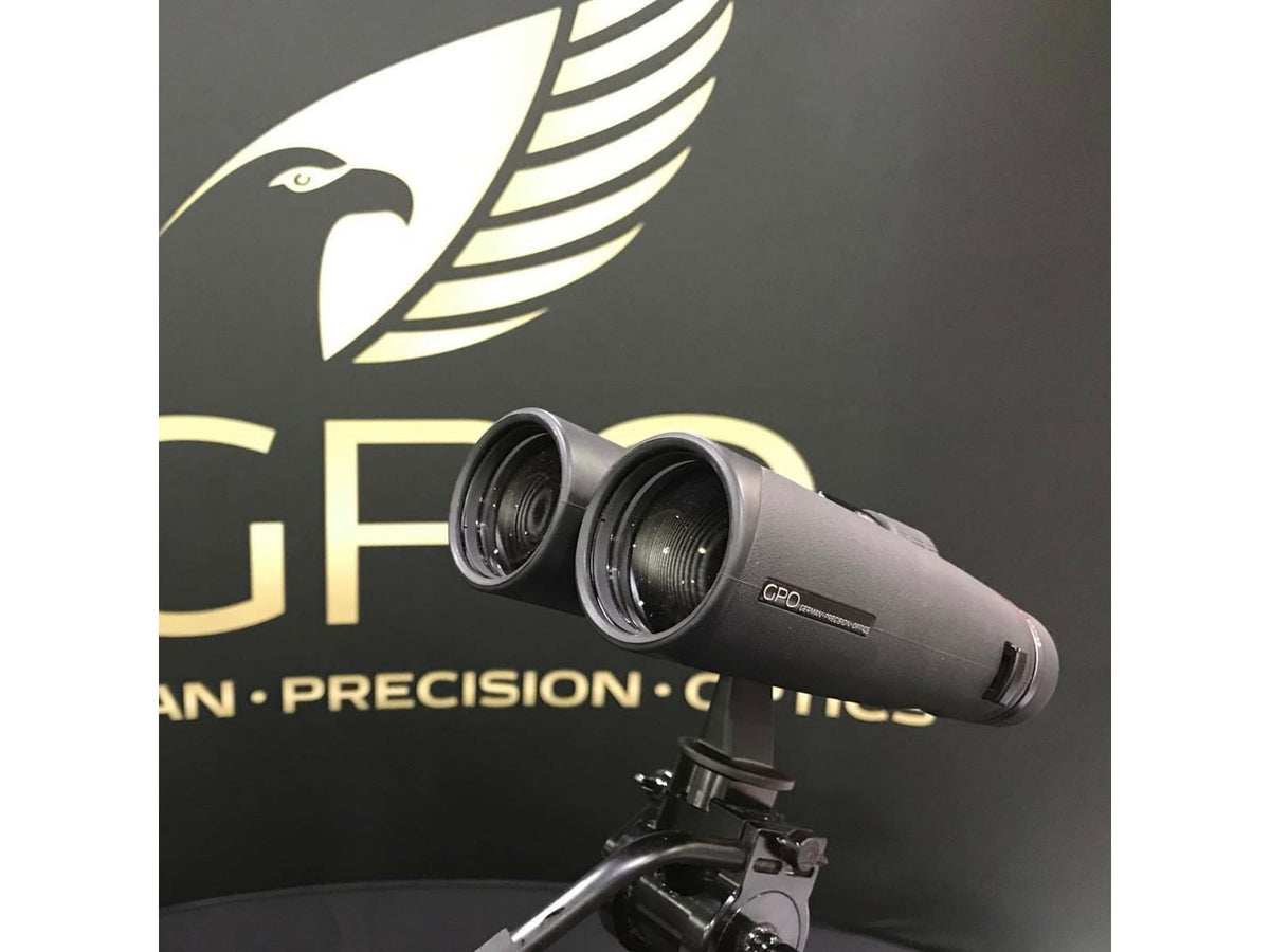 German Precision Optics PASSION HD 12.5x50mm Schmidt-Pechan Prism Binocular Rubber Armor Charcoal Black B680