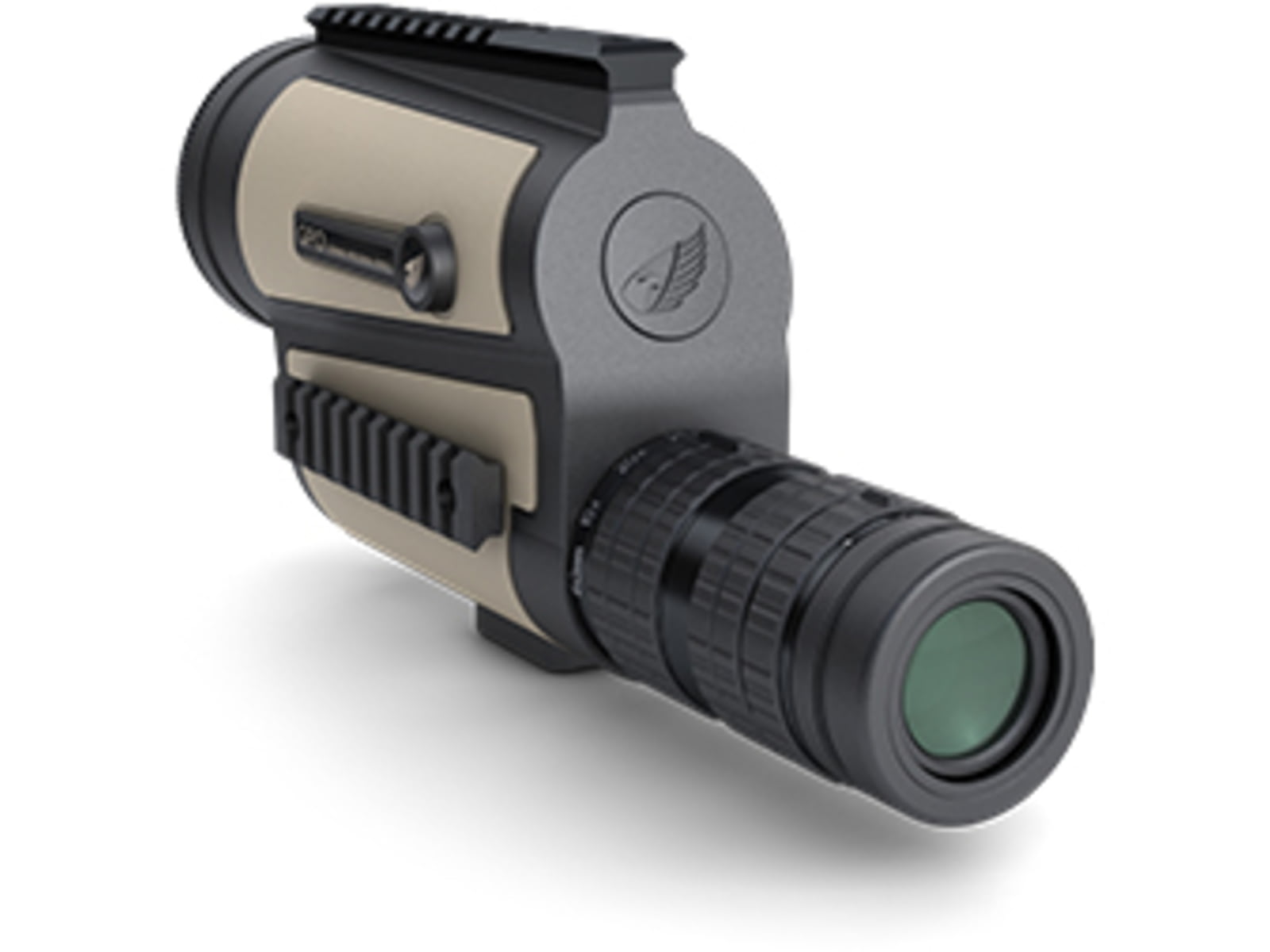 German Precision Optics GPOTAC 45 15-45x60 Spotting Scope Straight Black/Desert Sand
