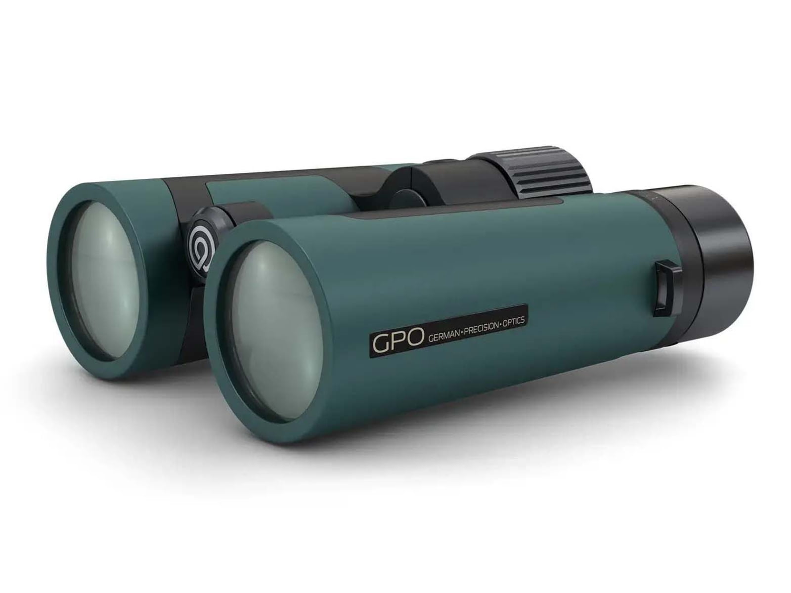 German Precision Optics Polariz 10x42mm Roof Binocular Bundle Black/Green B100-BU