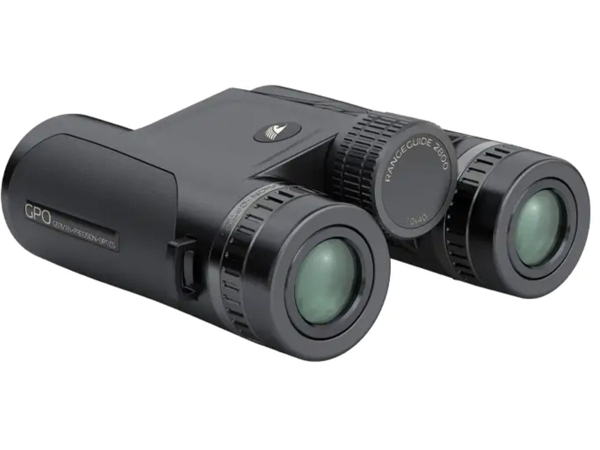 German Precision Optics RangeGuide 10x40mm Rangerfinder Binoculars Black