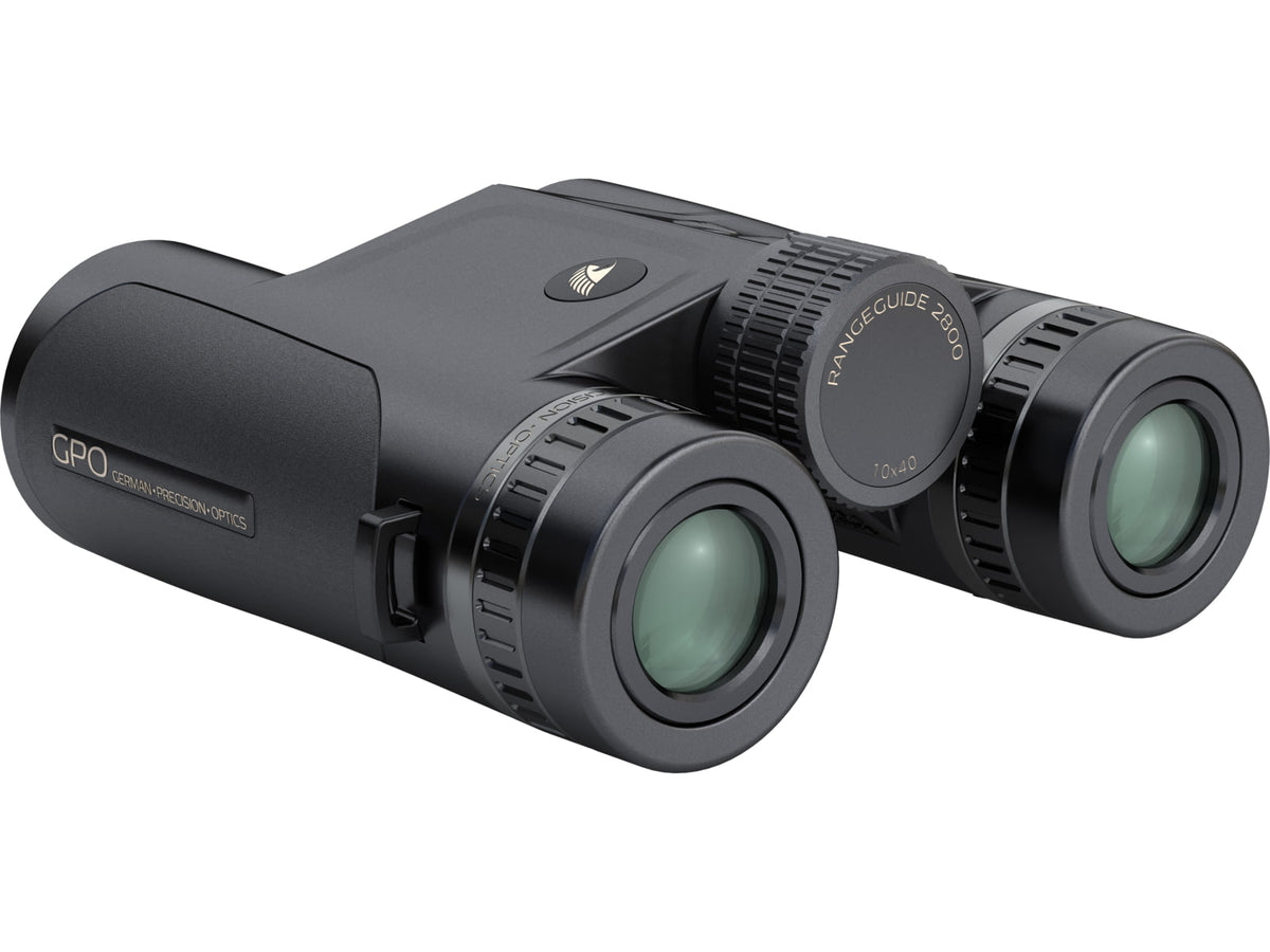 German Precision Optics RangeGuide 8x40mm Rangerfinder Binoculars Black BX730